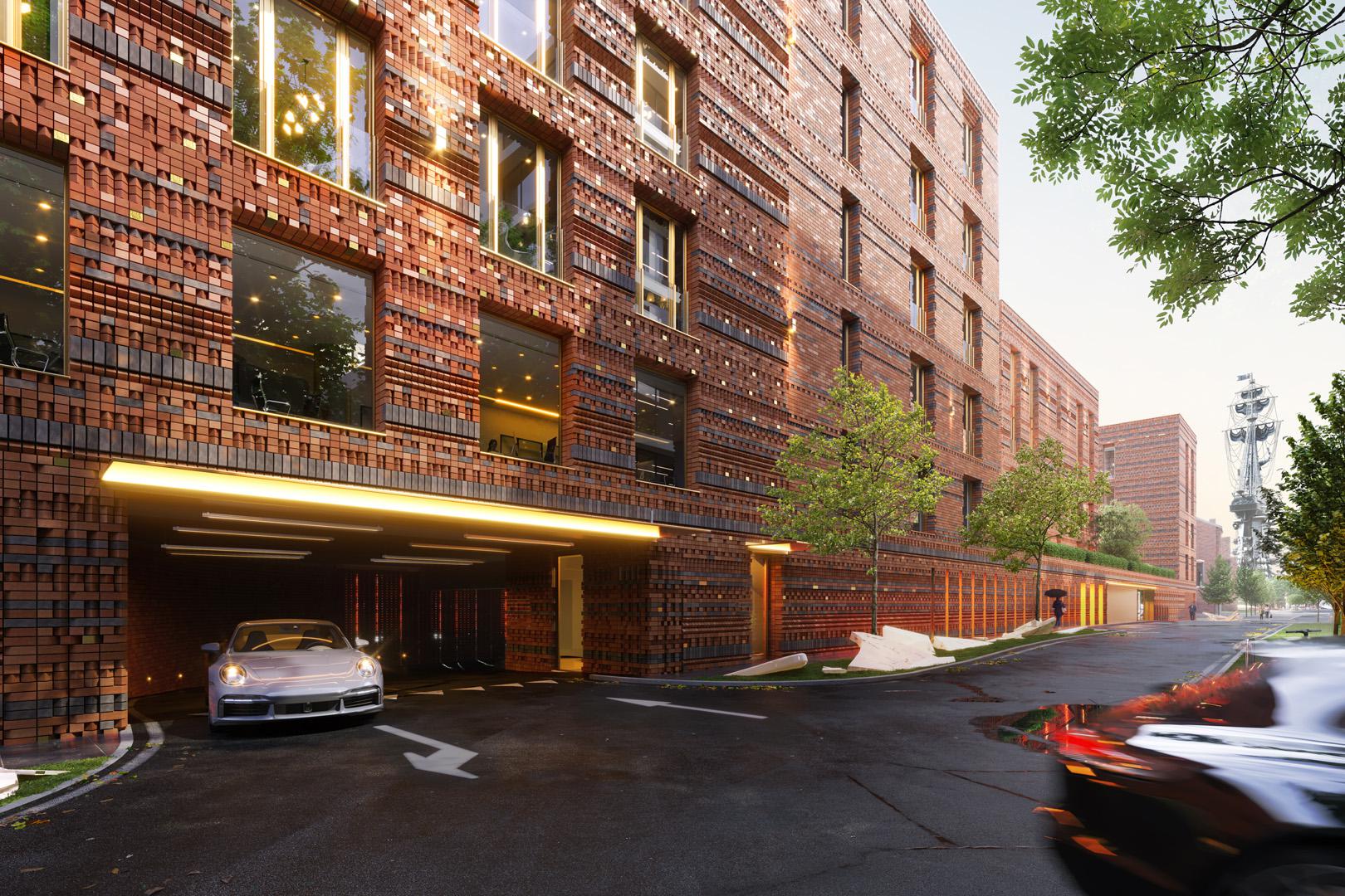 Парковка для жителей ЖК